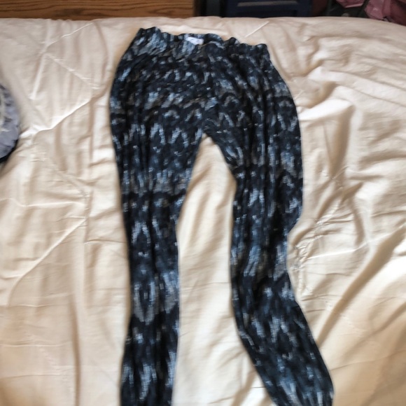 Blue funky pants - Picture 2 of 2